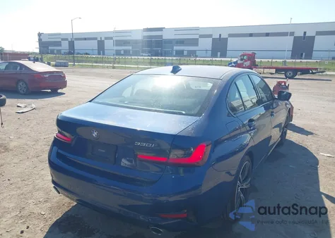 2022 BMW 330I из США, поврежденный, VIN 3MW5R1J00N8C26789